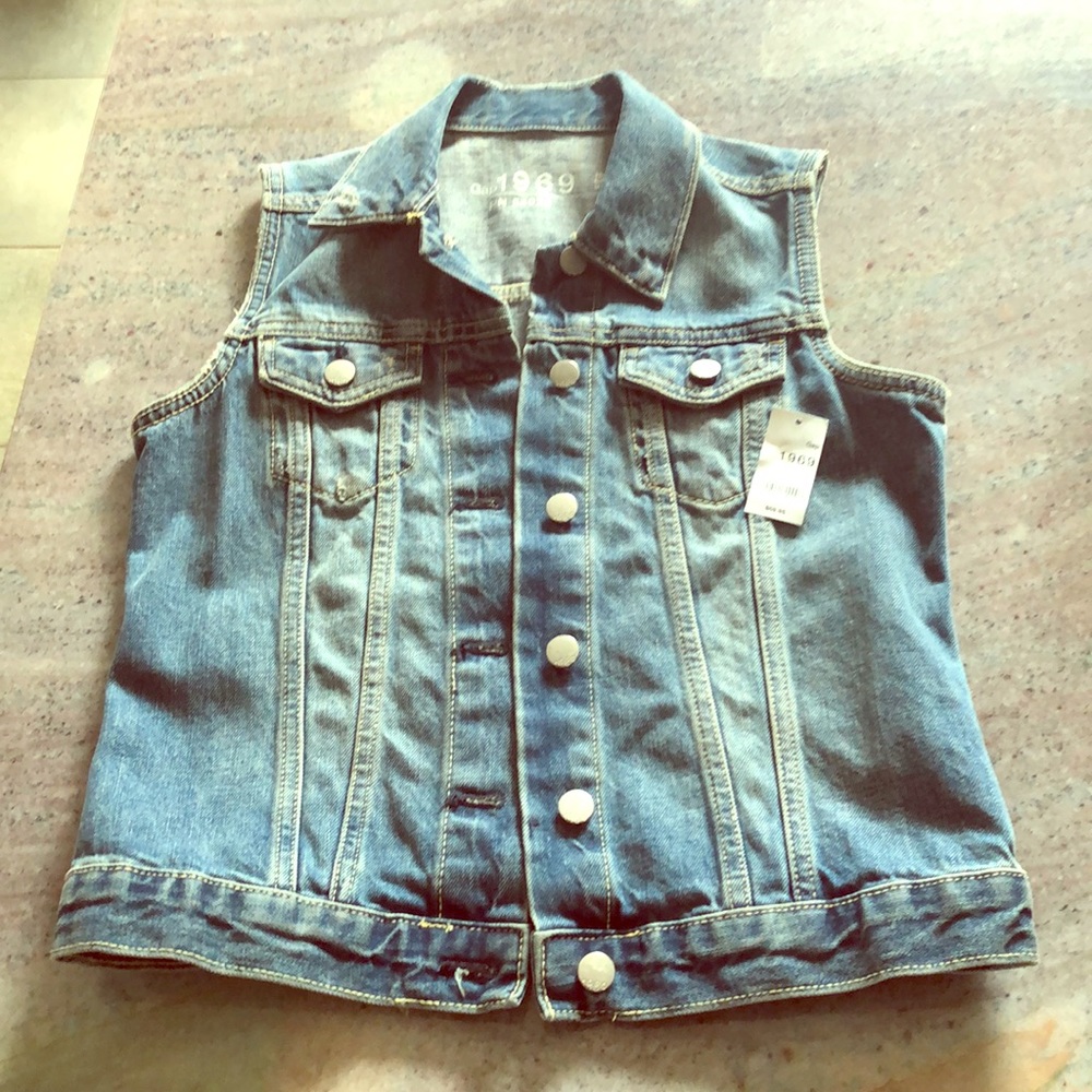 Denim vest